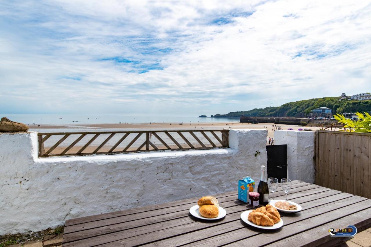 Kilmore - Beach Front House, Direct Beach Access, Spectacular Sea Views Saundersfoot Exterior foto