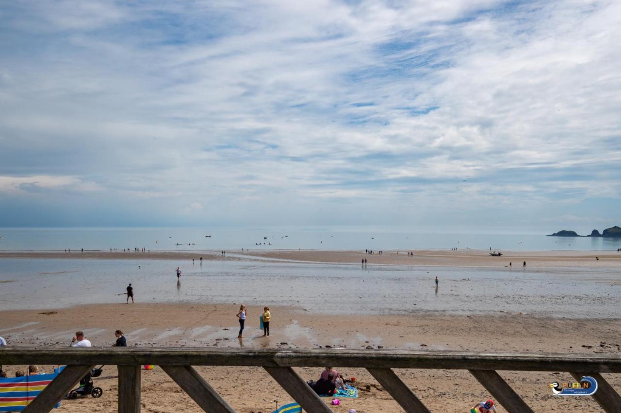 Kilmore - Beach Front House, Direct Beach Access, Spectacular Sea Views Saundersfoot Exterior foto